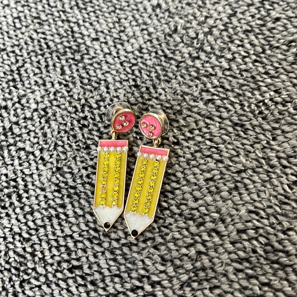 Pencil earrings
